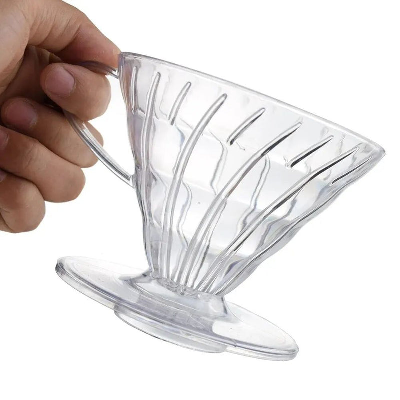 Suporte para Filtro de Café - Gotejador de café resina reutilizável, Filtro para Despeje Barista, Brewing Funil