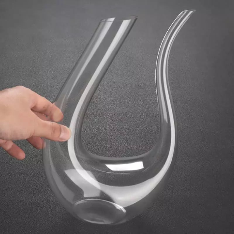 Decanter de Vinho Recipiente de Vidro Cisne Decantador Polihousi