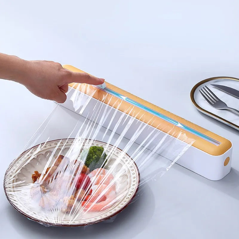 Suporte com Cortador para Plástico Filme Papel Alumínio ou Papel manteiga